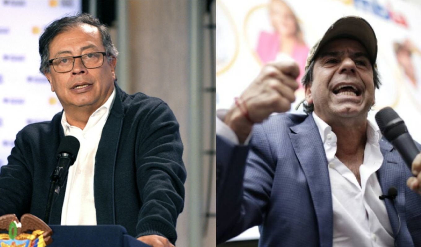 Presidente Gustavo Petro y Alexander Char