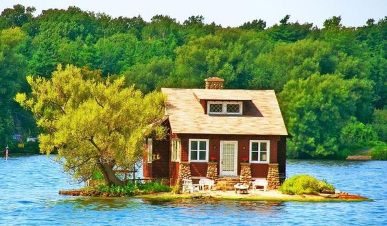 Just Room Enough Island