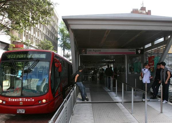Las Aguas TransMilenio