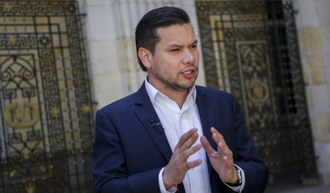 Andrés Calle, presidente de la Cámara de Representantes