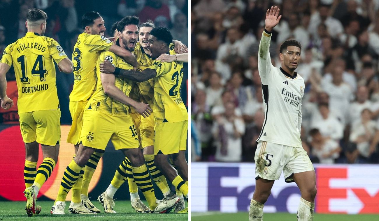 Borussia Dortmund y Real Madrid