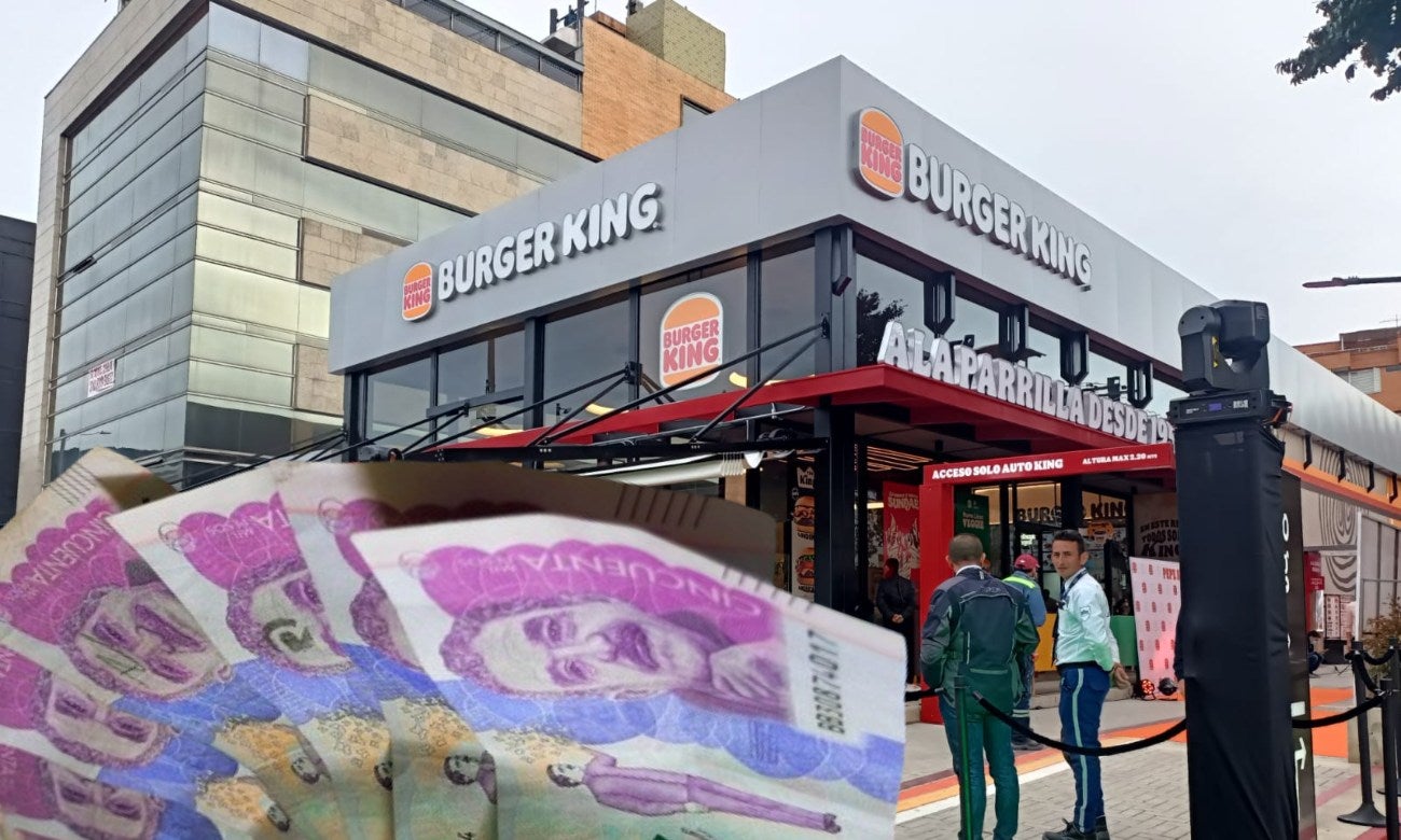Burger King ¿Cuánto vale abrir un local en Colombia?