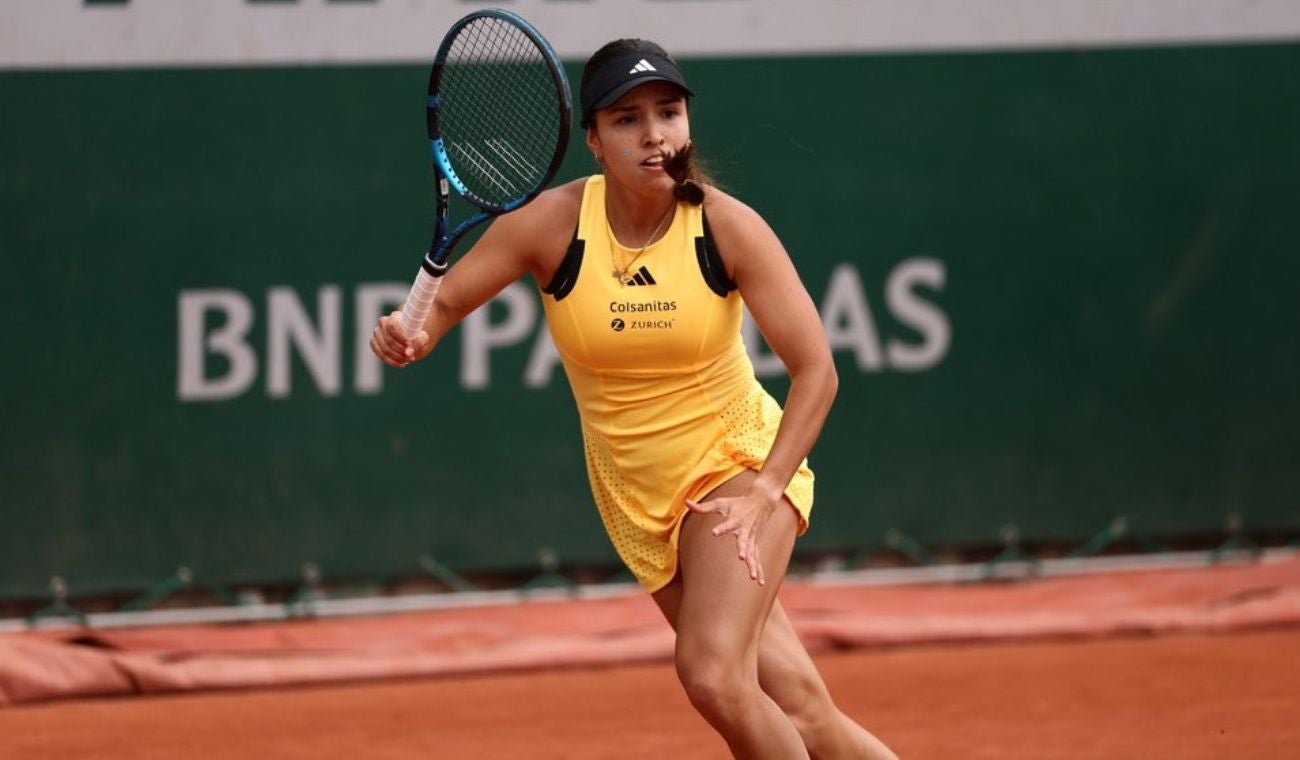 Camila Osorio en Roland Garros 2024