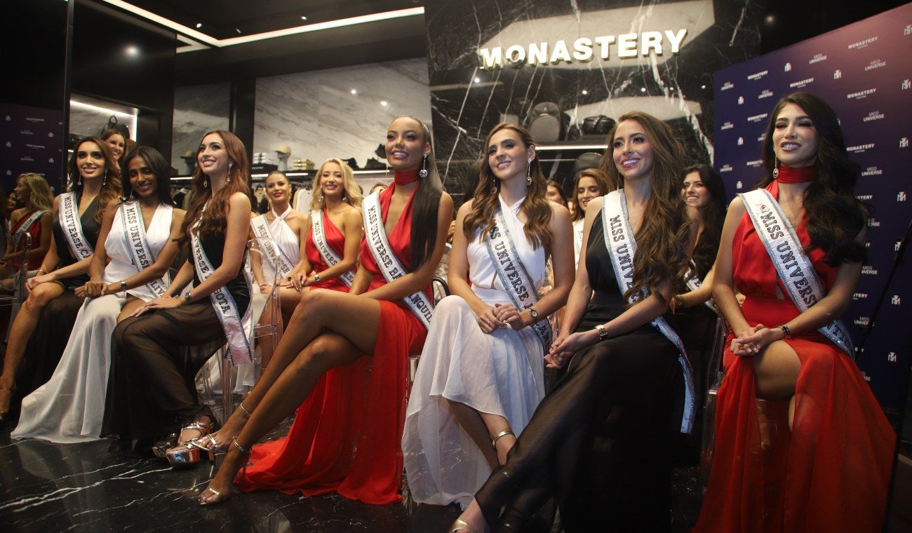 Candidatas de Miss Universe Colombia 2024 en primer evento oficial