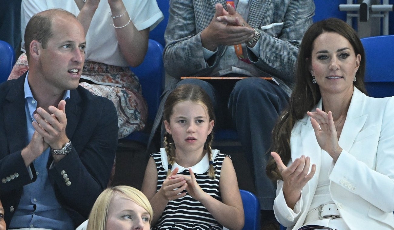 Princesa Charlotte, Príncipe William y Kate Middleton