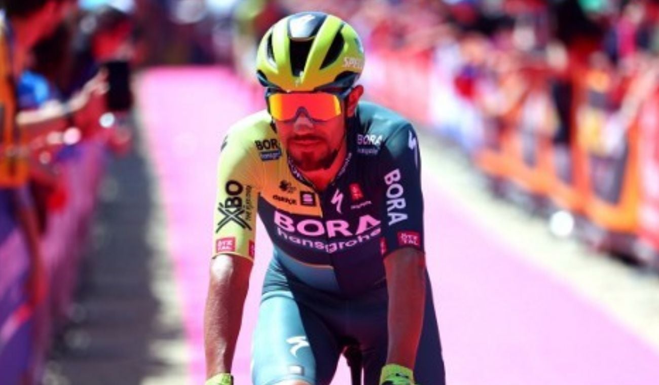 Daniel Felipe Martínez en el Giro de Italia 2024
