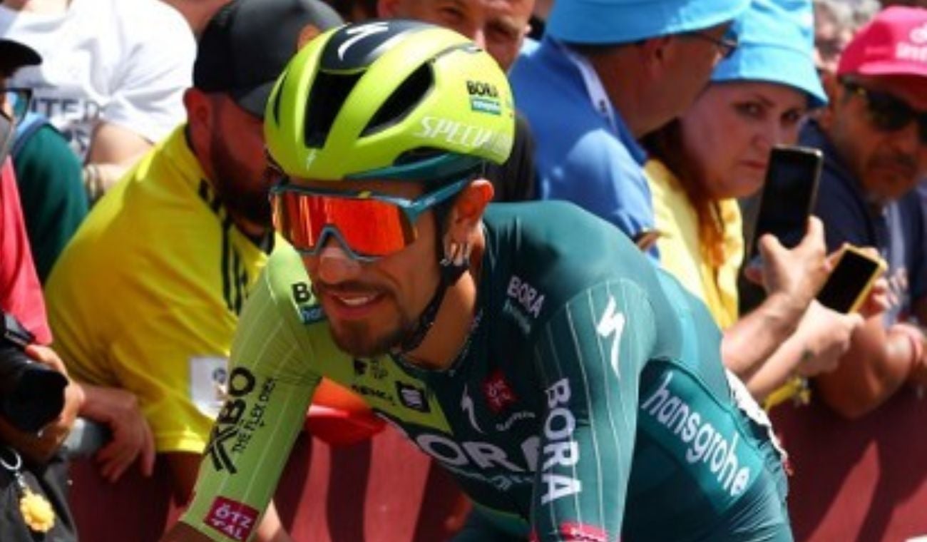 Daniel Felipe Martínez en el Giro de Italia 2024