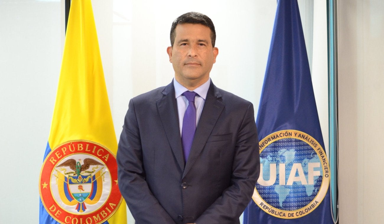 Director de la Unidad de Información y Análisis Financiero (UIAF), Luis Eduardo Llinás Chica