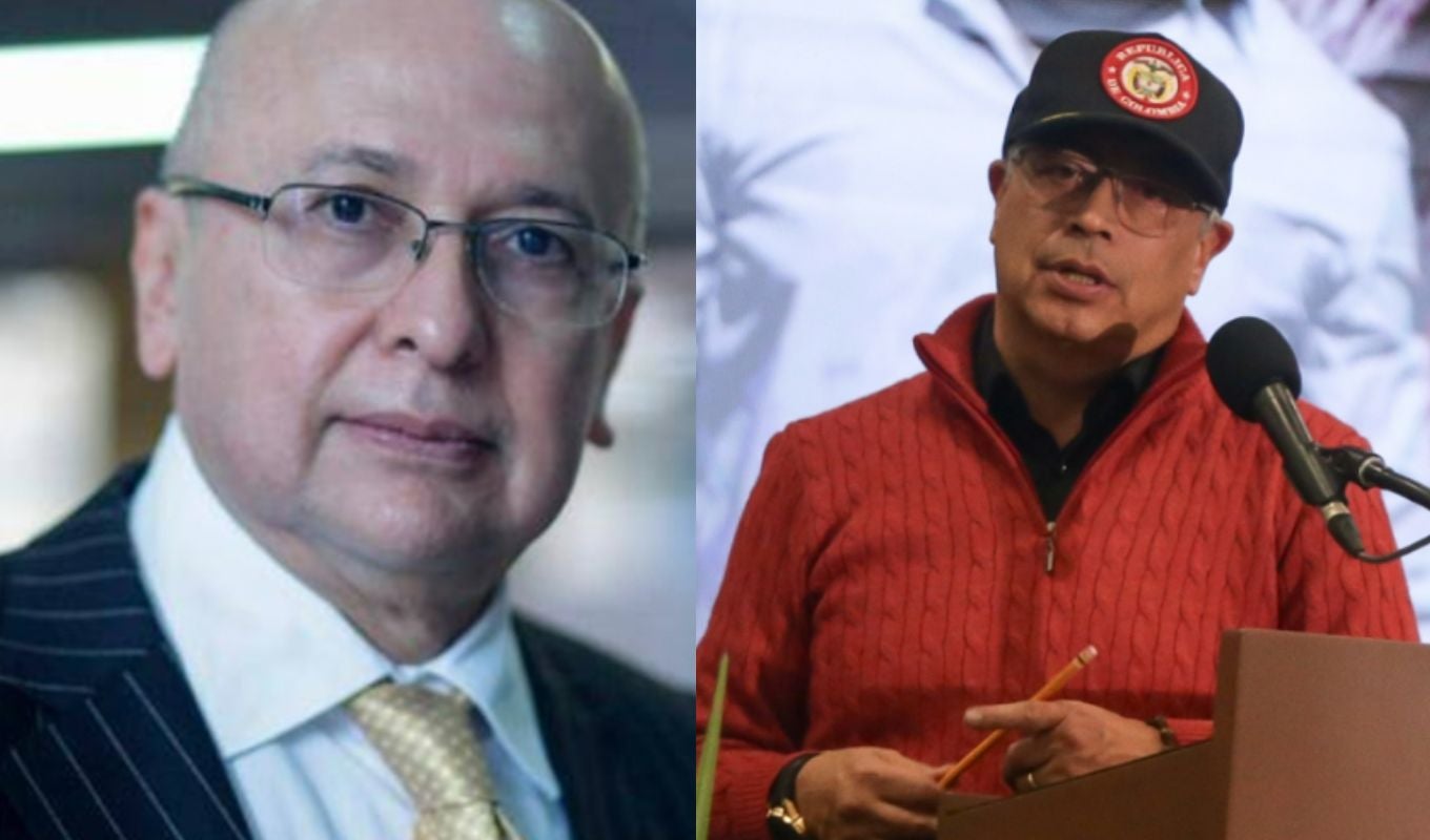 Exfiscal Montenegro y Gustavo Petro