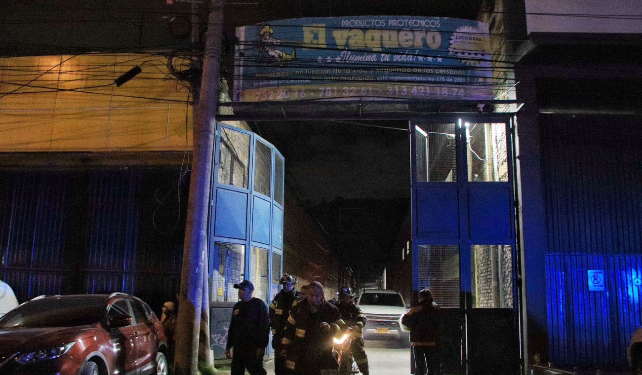 Explosión en polvorera de Soacha