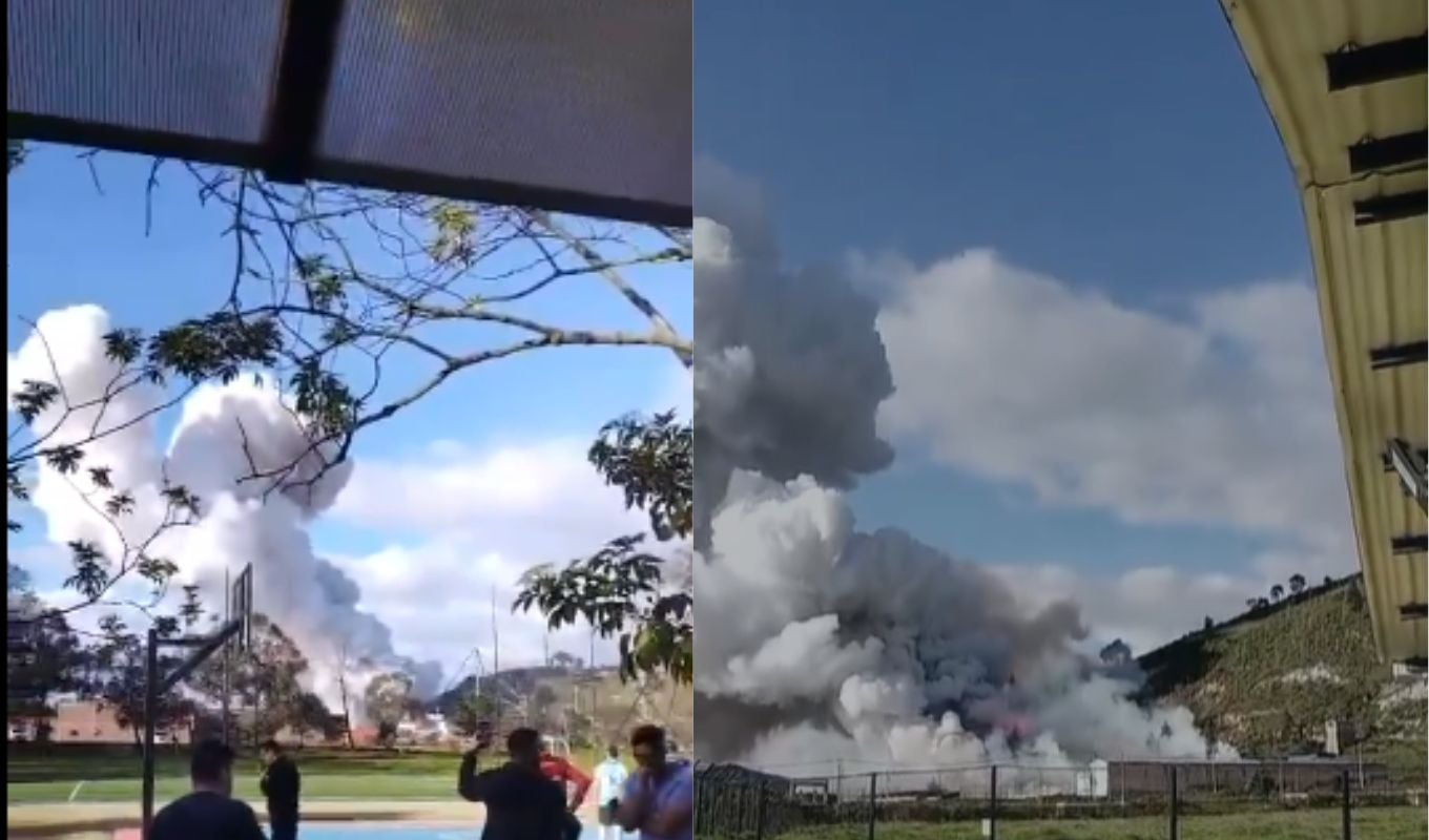Explosión en Soacha