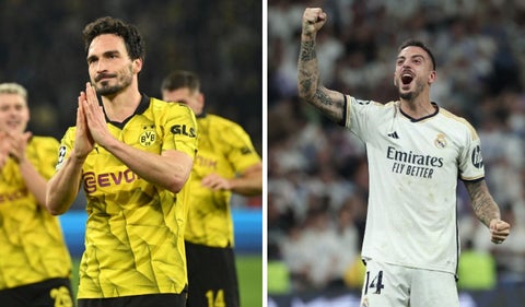 Borussia Dortmund y Real Madrid