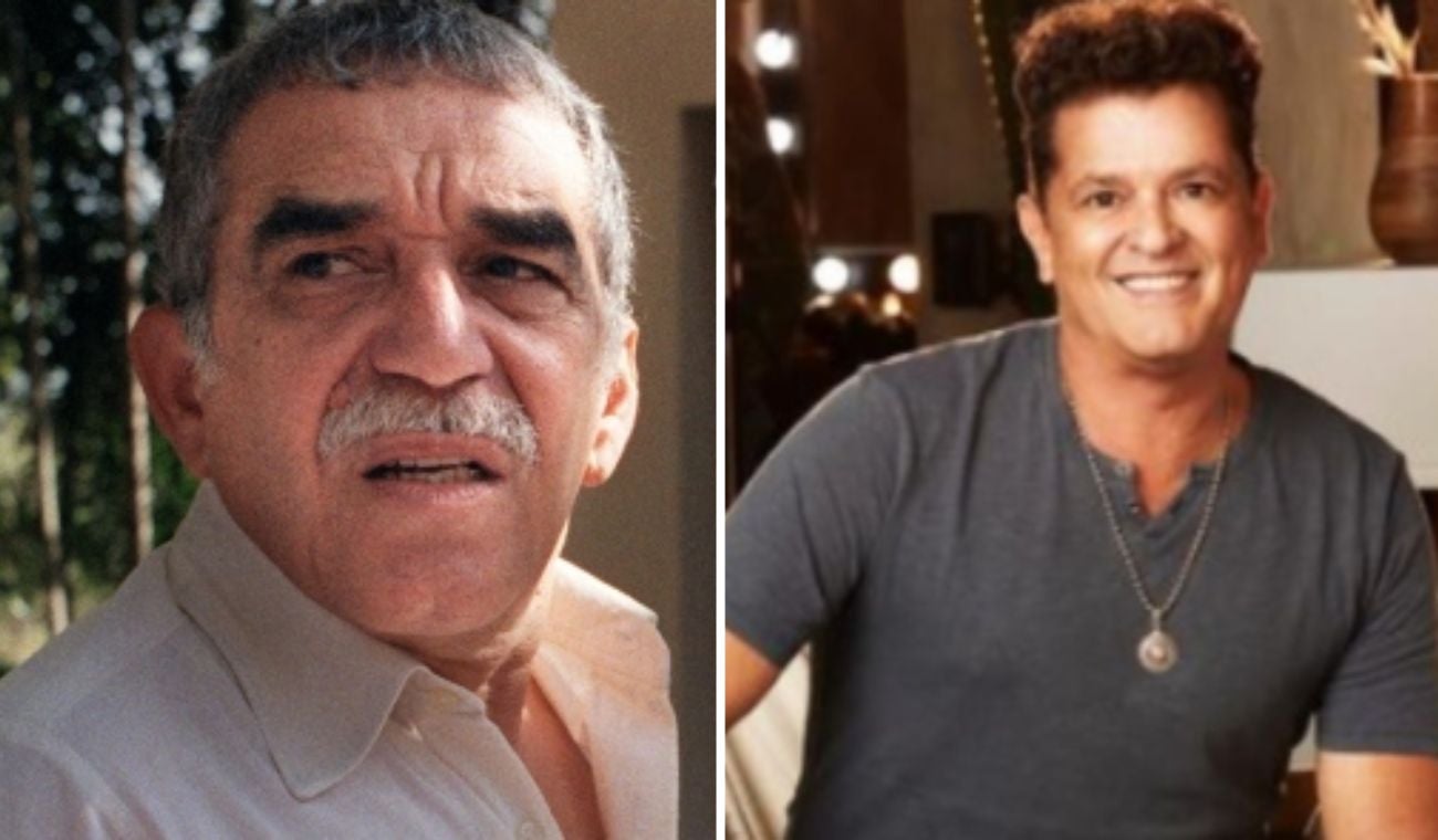 Gabriel García Márquez y Carlos Vives