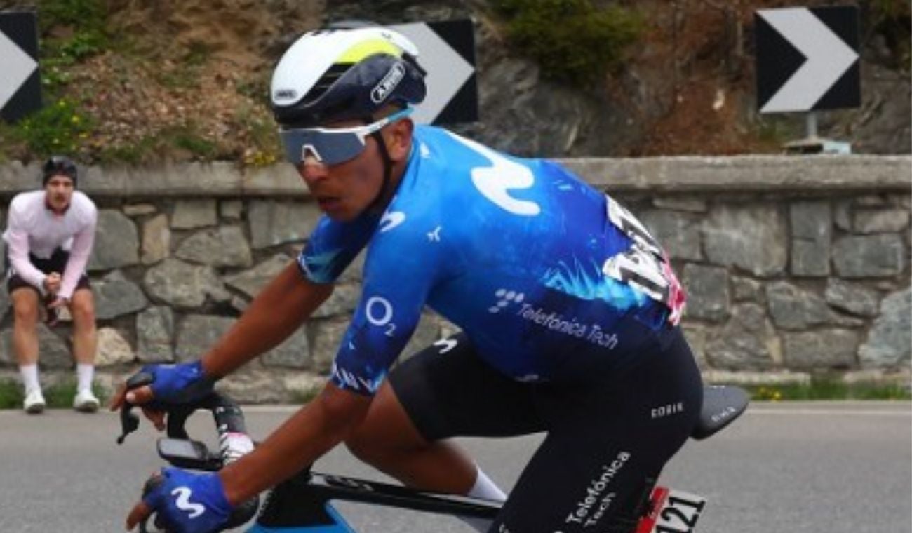 Nairo Quintana en el Giro de Italia 2024