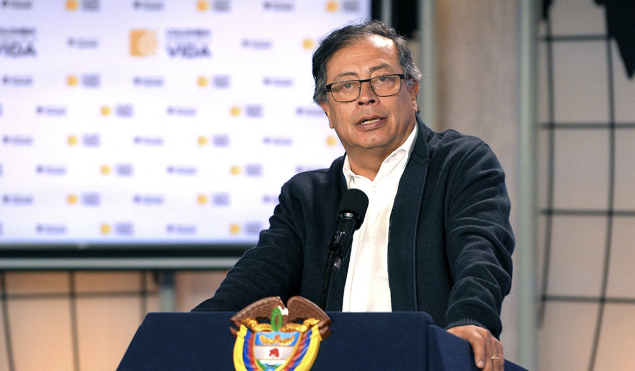 Gustavo Petro, presidente de Colombia