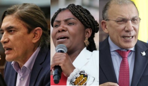 Gustavo Bolívar, Francia Márquez y Roy Barreras - Pacto Histórico