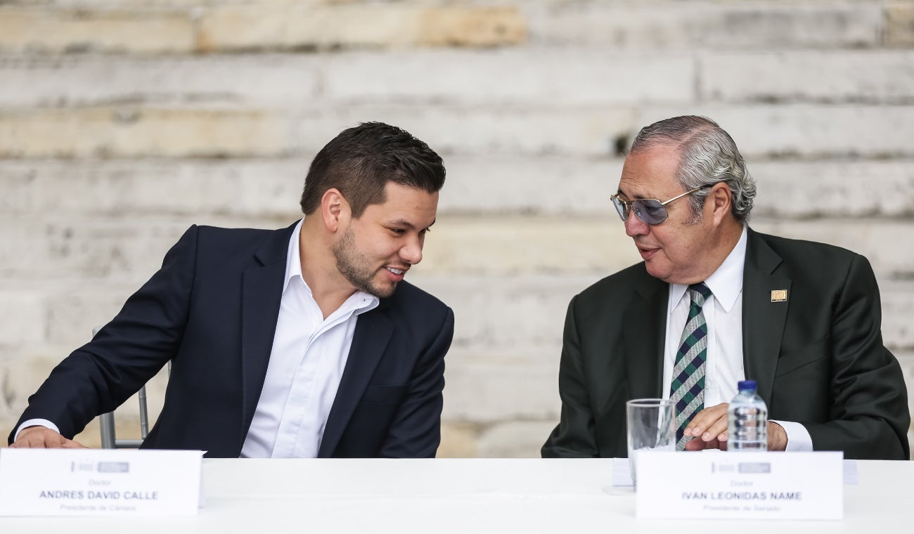 Iván Name y Andrés Calle