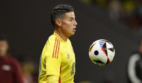 James Rodríguez con la Selección Colombia