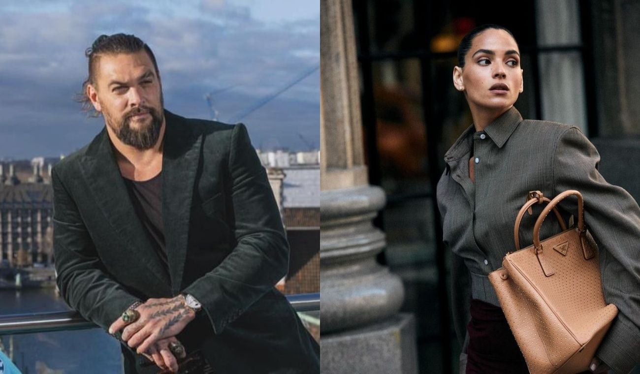 Jason Momoa y Adria Arjona