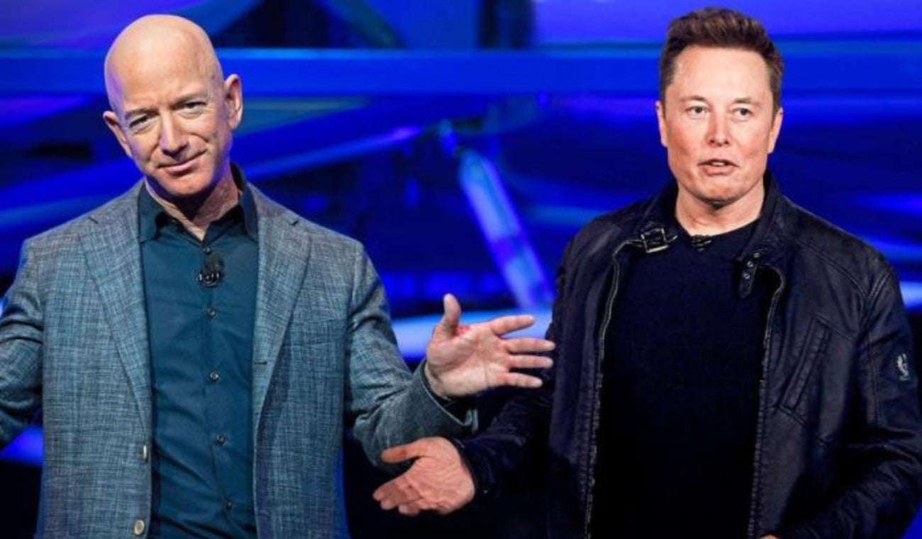 Jeff Bezos y Elon Musk