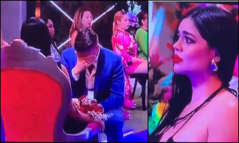Novio de La Segura le pide matrimonio en vivo [VIDEO]
