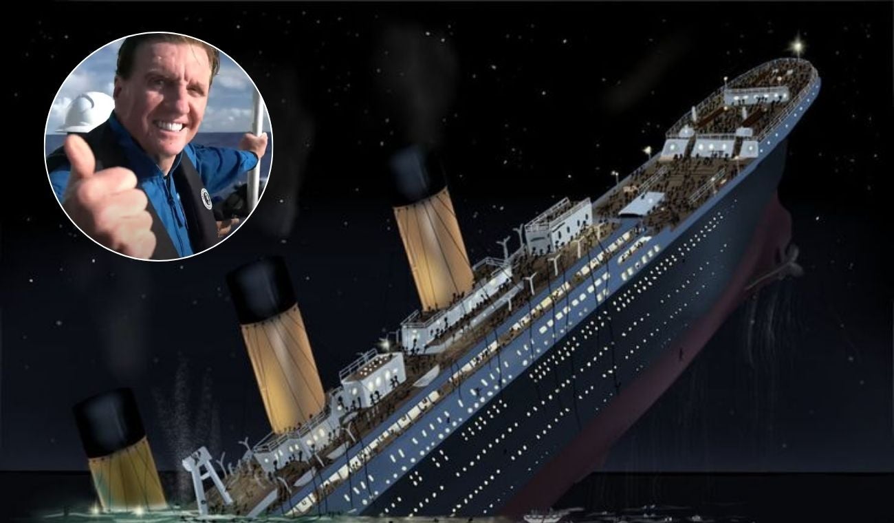 El millonario Larry Connor visitará los restos del Titanic en un submarino similar al de OceanGate