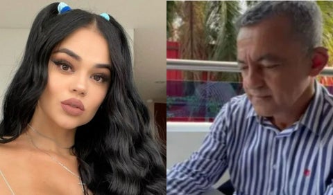 La Segura y su papá Alexander Segura