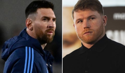 Lionel Messi y Canelo Álvarez