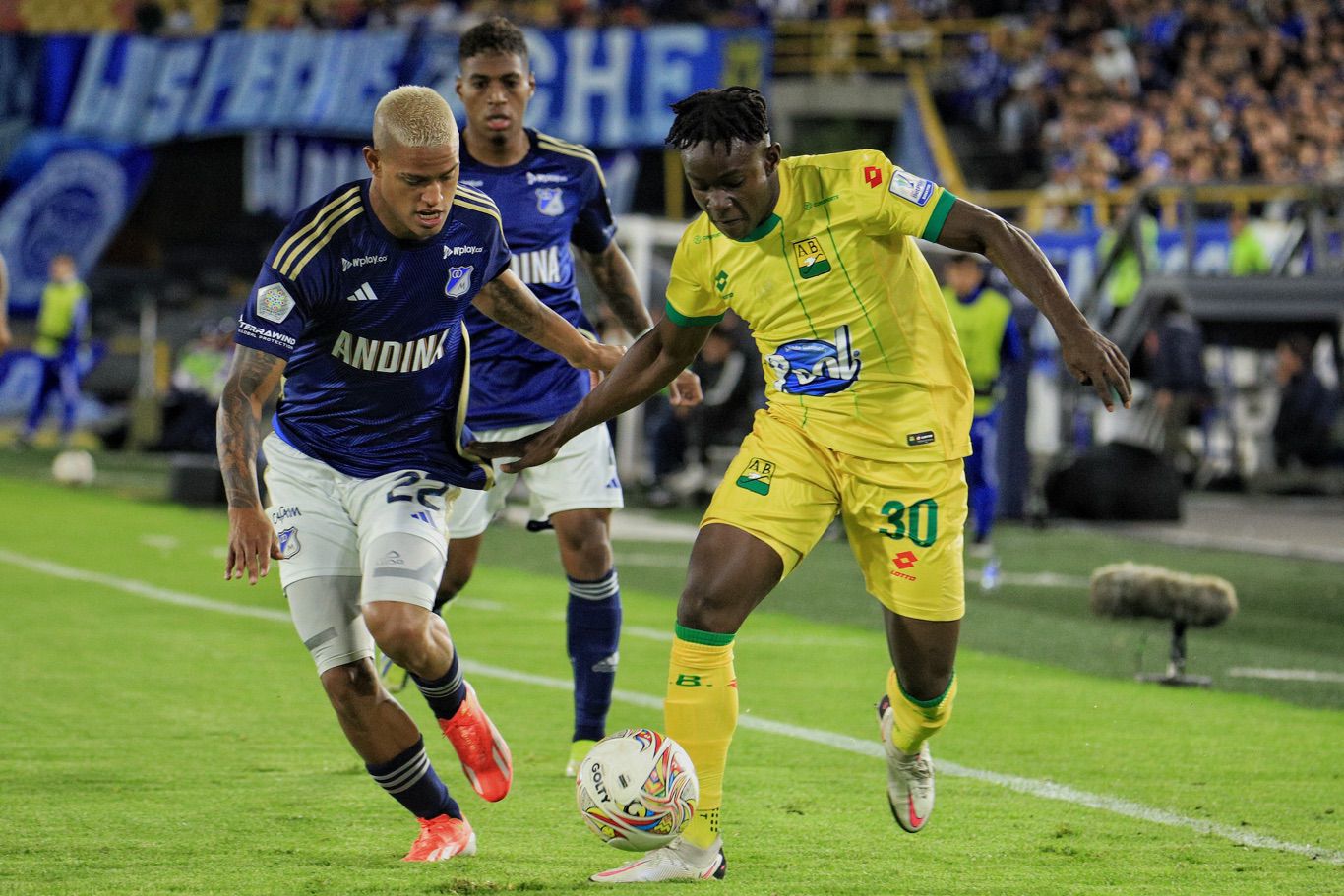 Millonarios vs Atlético Bucaramanga cuadrangulares Liga Betplay 2024-I