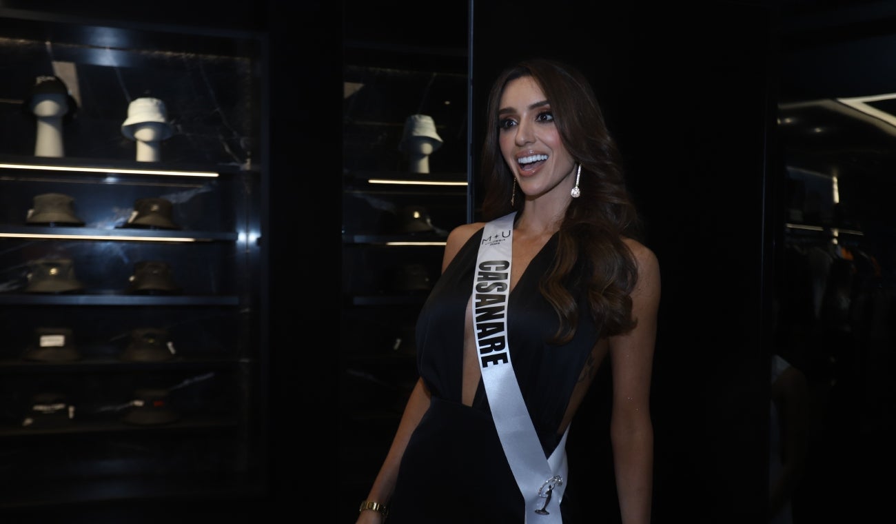 Miss Universe Casanare, Estefany Ariza posando