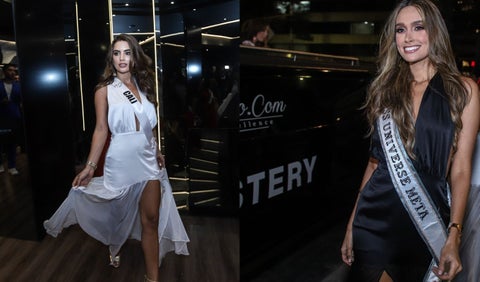 Miss Cali, Manuela Castaño Cruz y Miss Meta, Gabriela Giraldo Céspedes