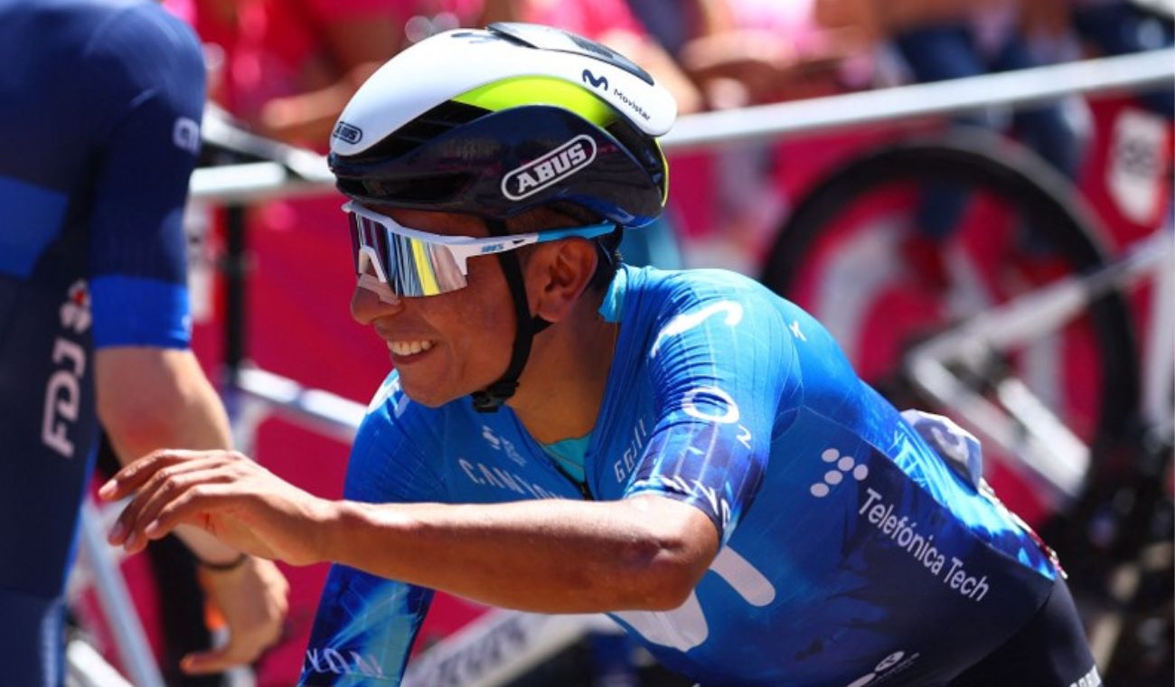 Nairo Quintana en el Giro de Italia 2024