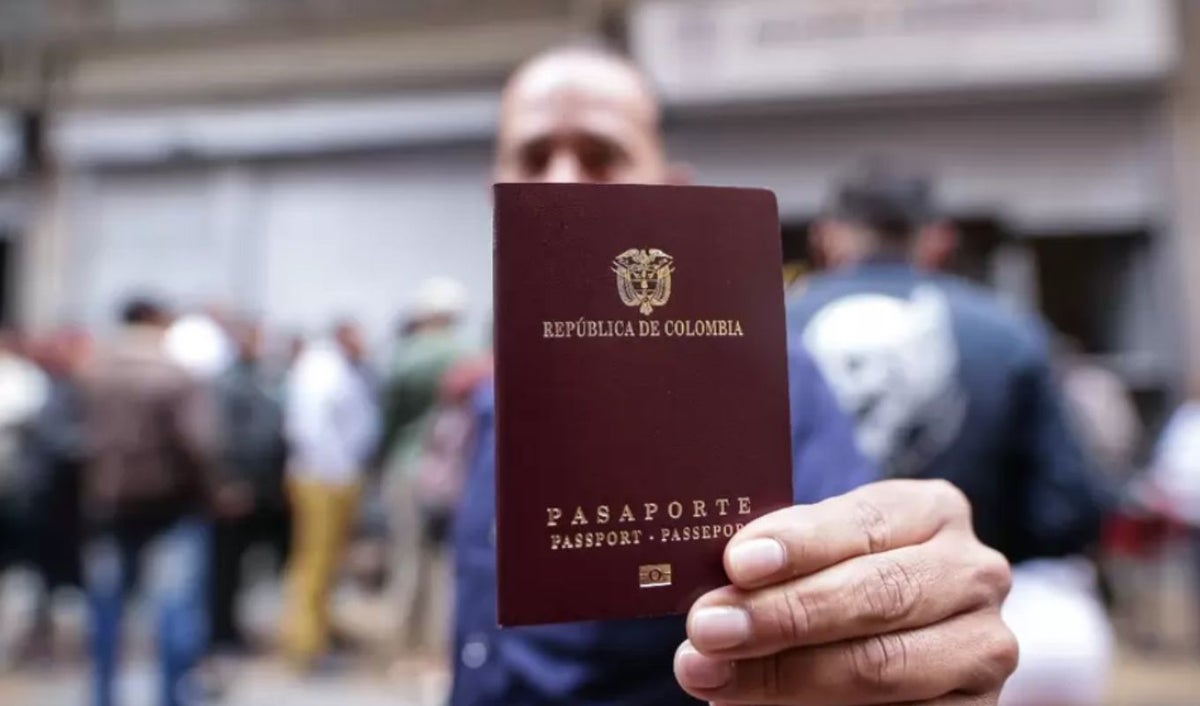 Pasaporte colombiano