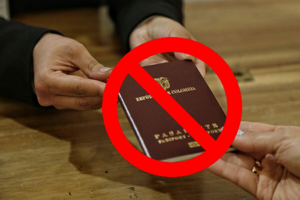 Pasaporte colombiano