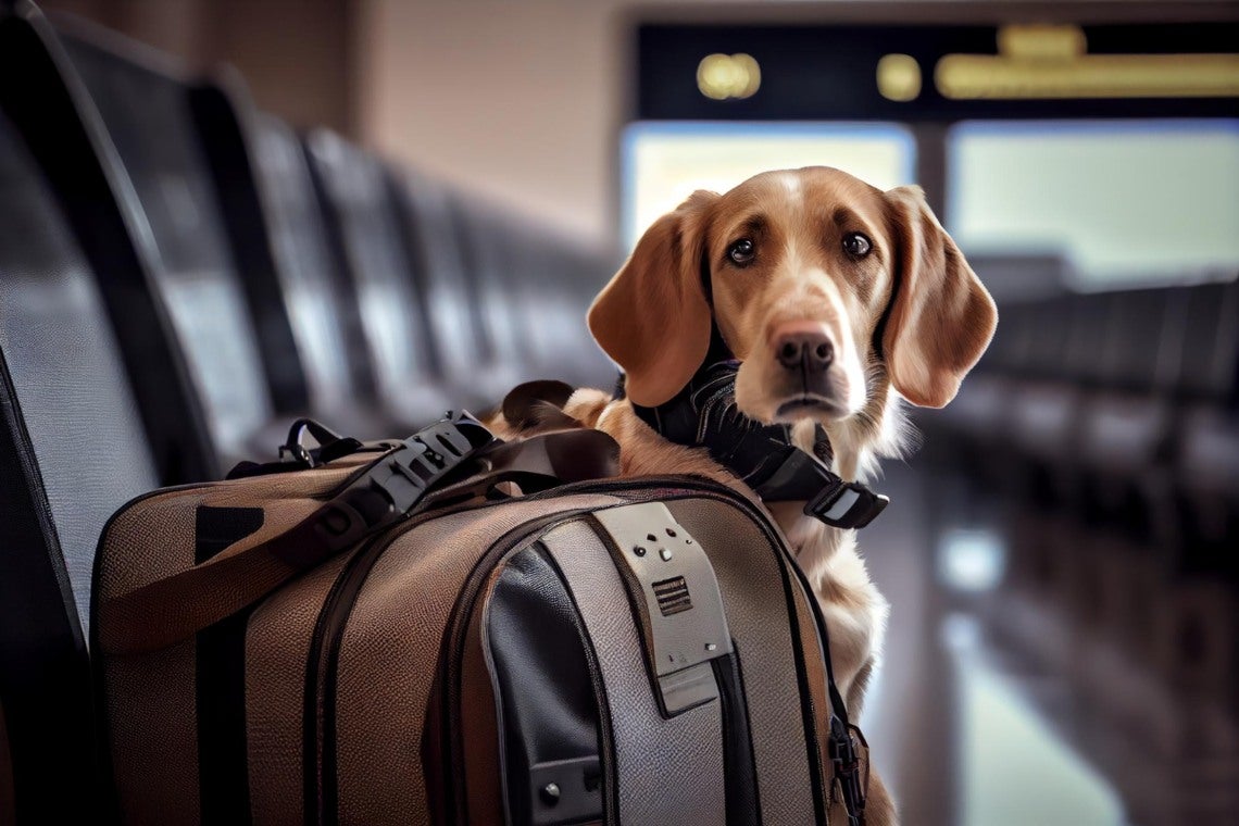 Perros avión