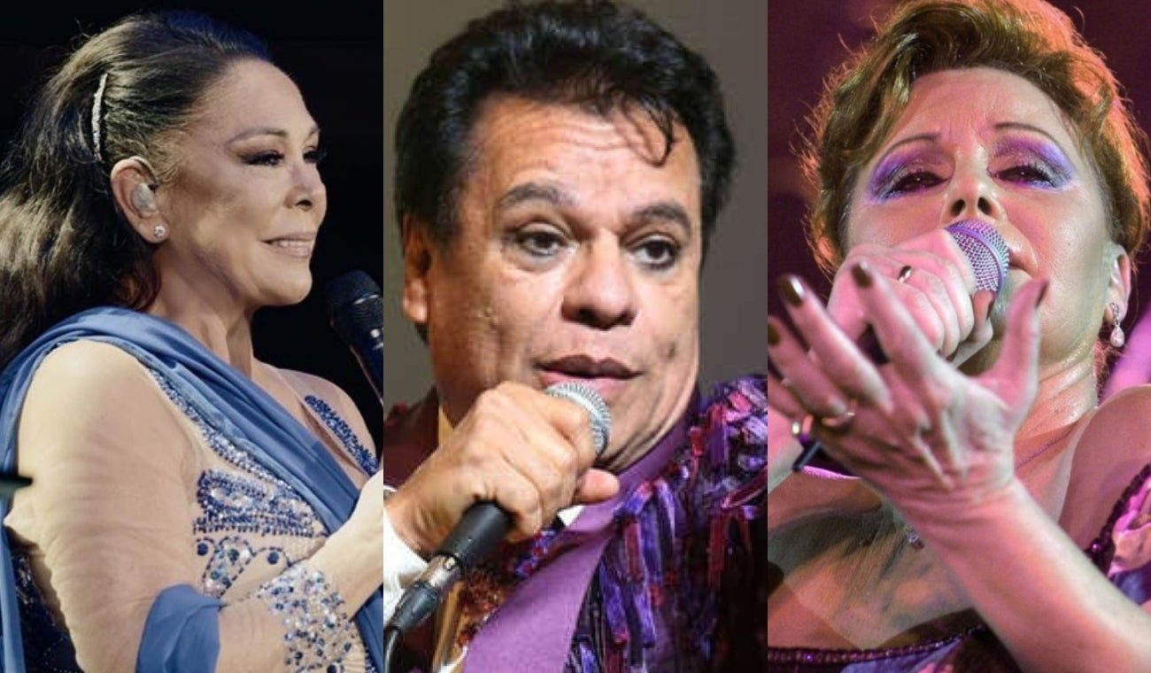 Roció Dúrcal, Juan Gabriel e Isabel Pantoja