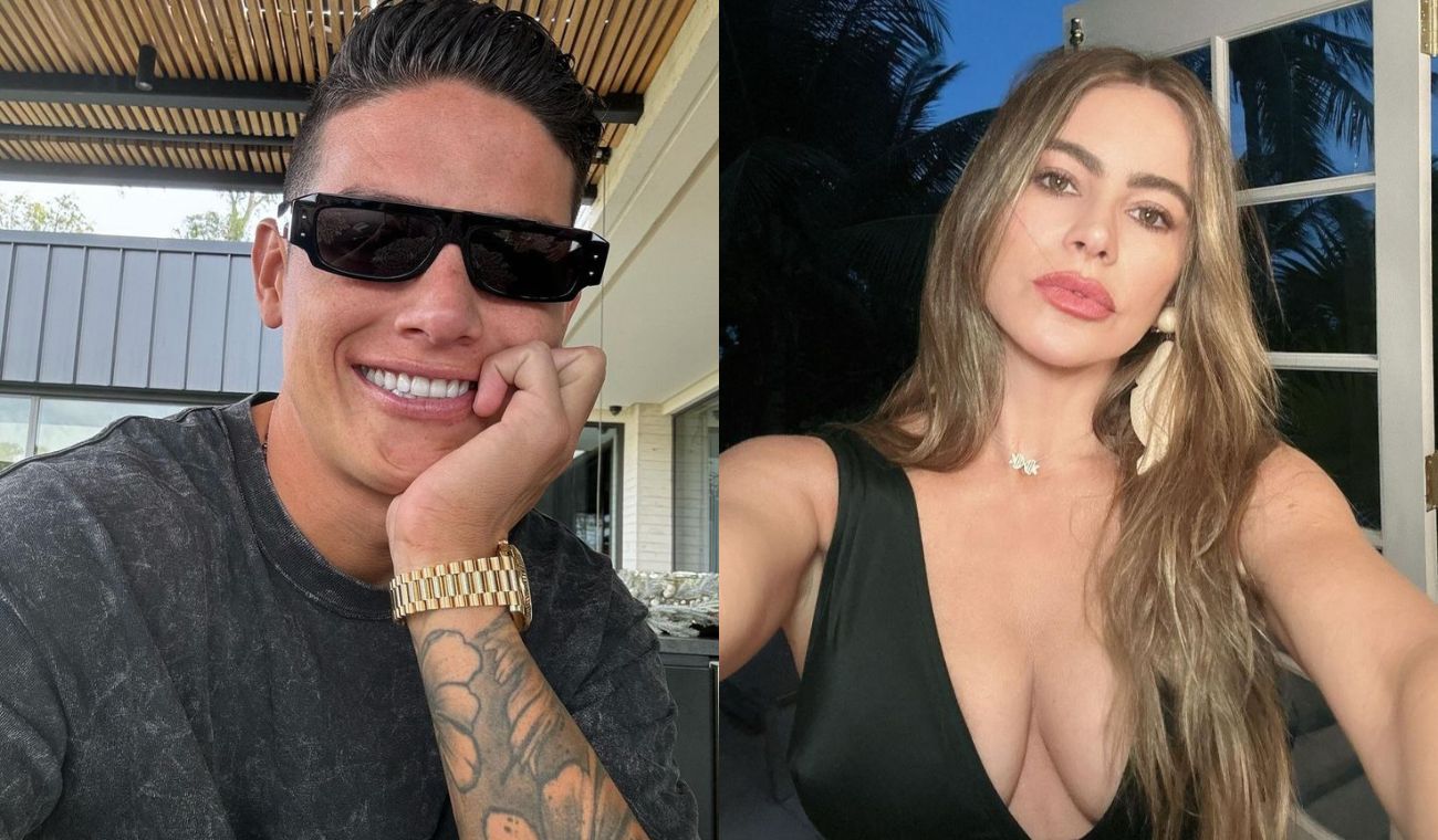 El regalo que le dio James Rodríguez a Sofia Vergara: la dejó encantada