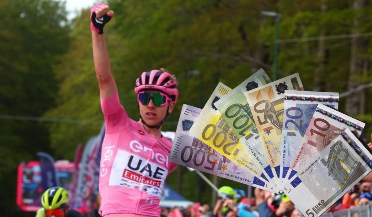 Tadej Pogacar, líder del Giro de Italia 2024