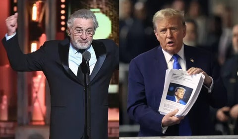 Robert De Niro y Donald Trump