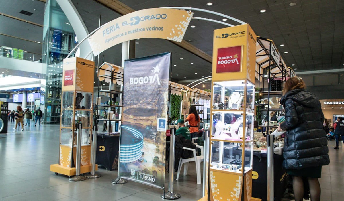 Punto de Atención al Turista en el aeropuerto El Dorado