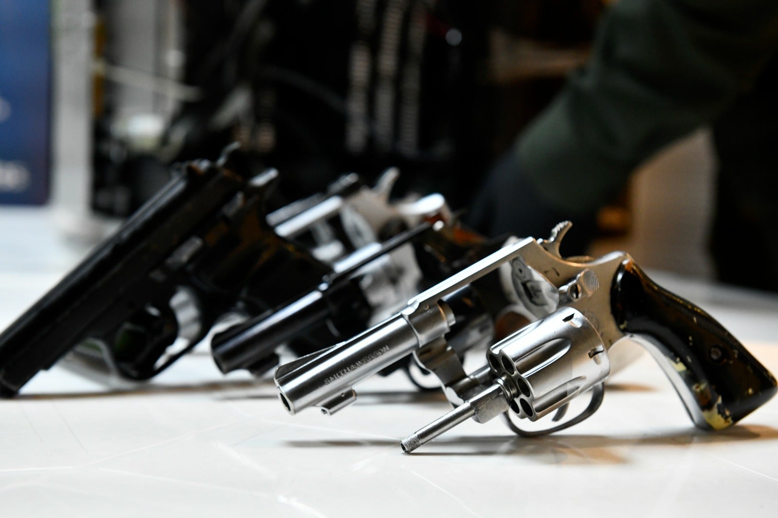 Incautación armas de fuego