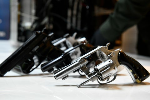 Incautación armas de fuego