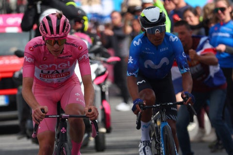 Quintana y Froome.