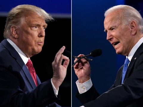 Joe Biden y Donald Trump