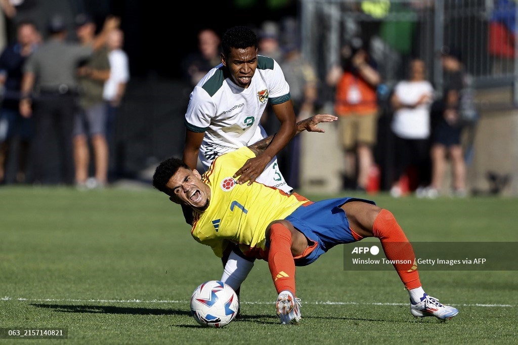 Luis Díaz amistoso contra Bolivia