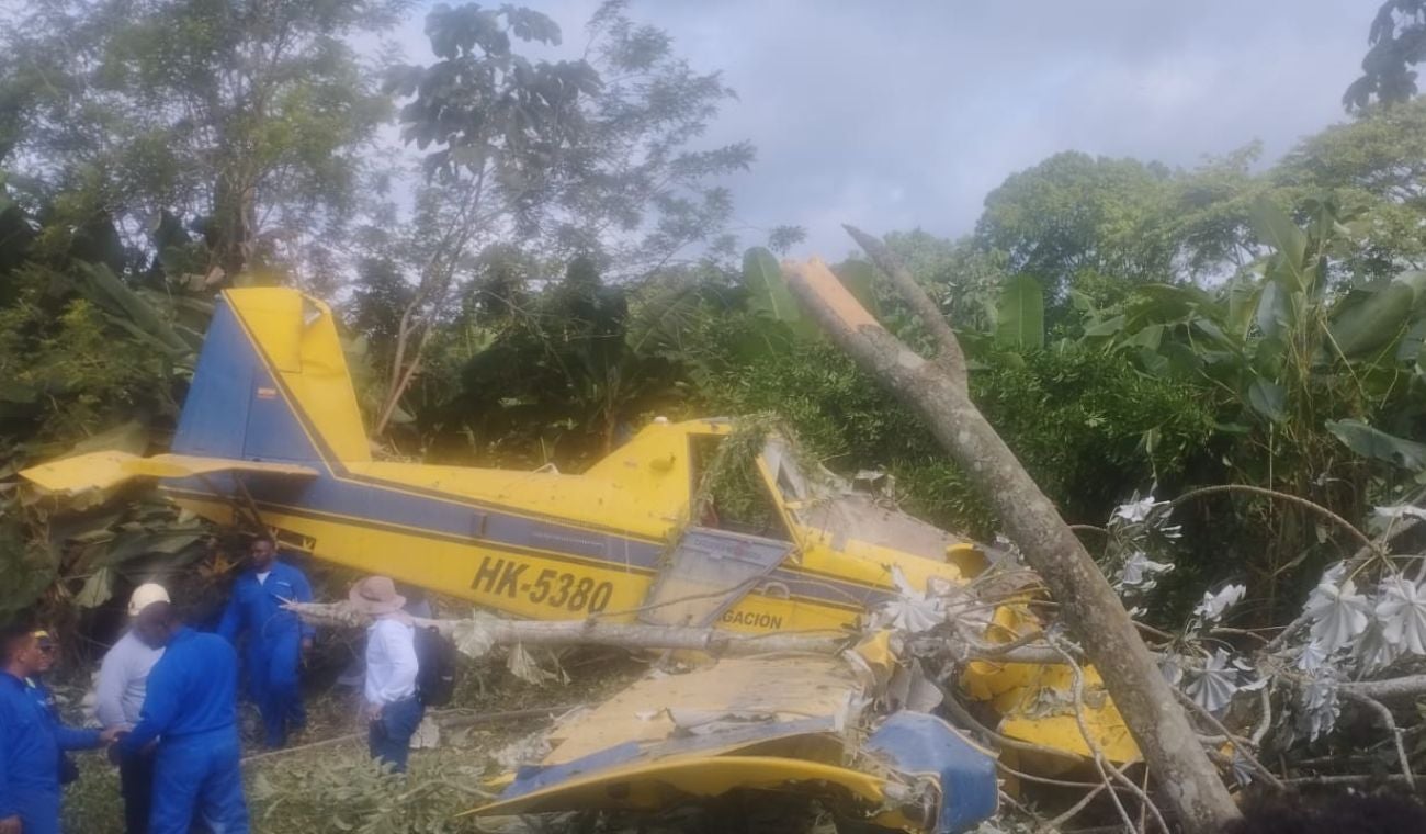 Accidente de avioneta en Antioquia