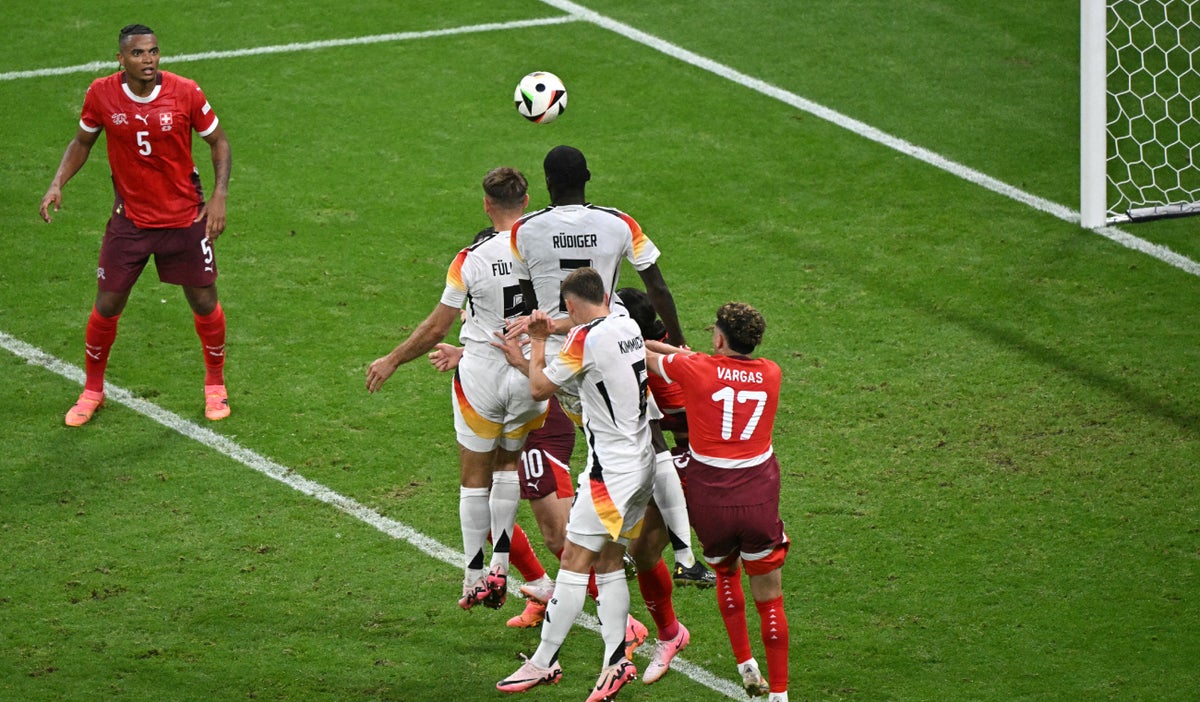 Alemania vs Suiza en la Eurocopa 2024