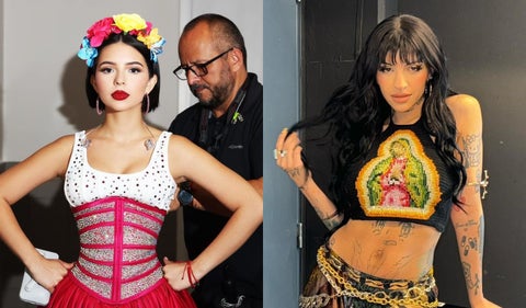 Ángela Aguilar y Cazzu