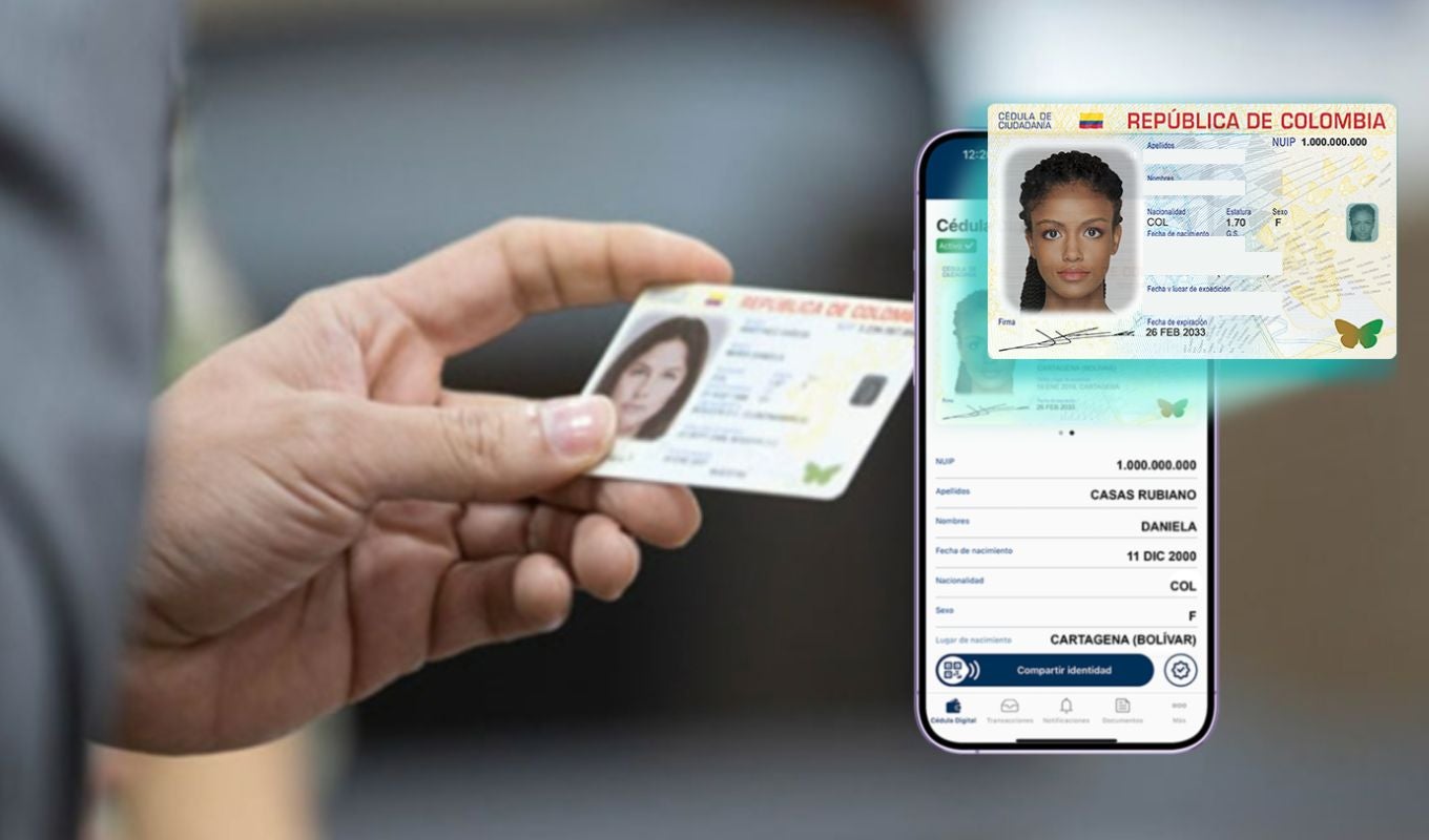 Cédula colombiana y la cédula digital