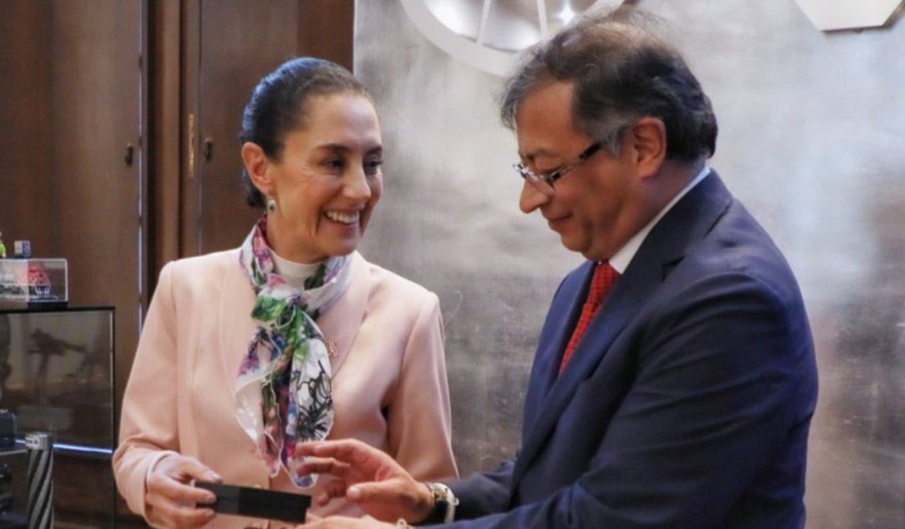 Gustavo Petro celebra triunfo de Claudia Sheinbaum como presidenta de México